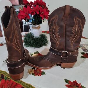 Brown Western Cowboy Boots